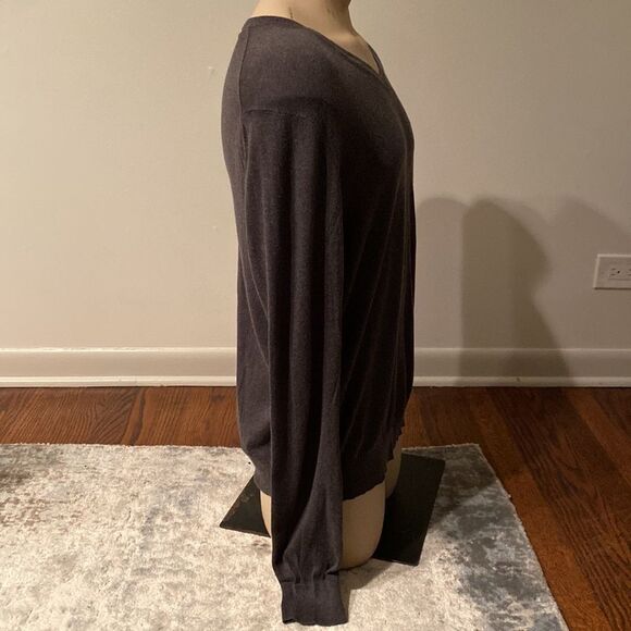 Banana Republic Men’s Large Light Weight Luxury Blend Silk Cashmere Sweater - Picture 3 of 6